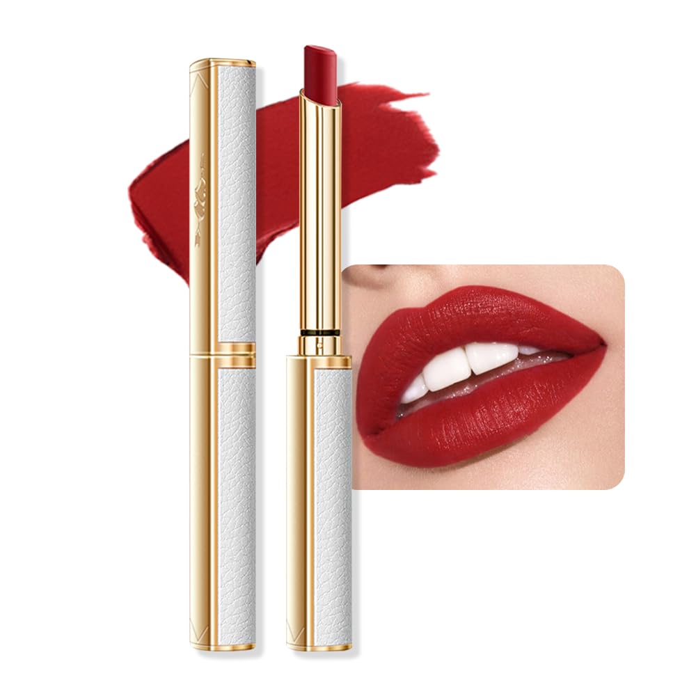 Moisturizing and Silky Velvet Lipstick Pack Set, Matte Longwear Waterproof Smooth Color Lip Crayon - Nourishing Lipstick Lipgloss Lip Stain