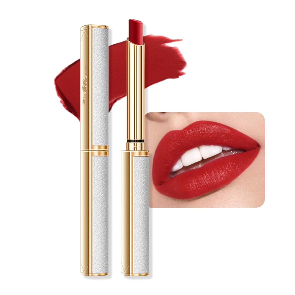 Moisturizing and Silky Velvet Lipstick Pack Set, Matte Longwear Waterproof Smooth Color Lip Crayon - Nourishing Lipstick Lipgloss Lip Stain