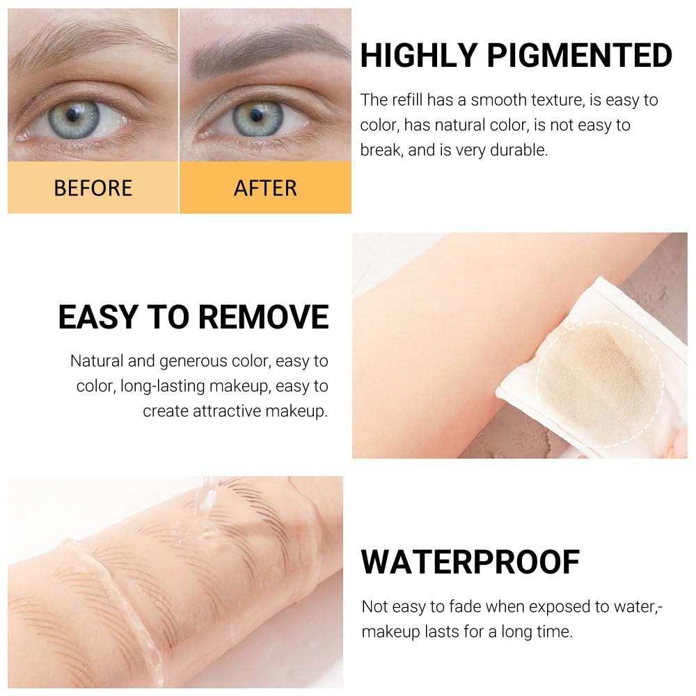 Eyebrow pencil black, wooden hard-core eyebrow pencils, eyebrow pencil Black, eyebrow and eyeliner pencils, waterproof and sweat-proof, beginner makeup eyebrow pencil, Black eyeliner pencils