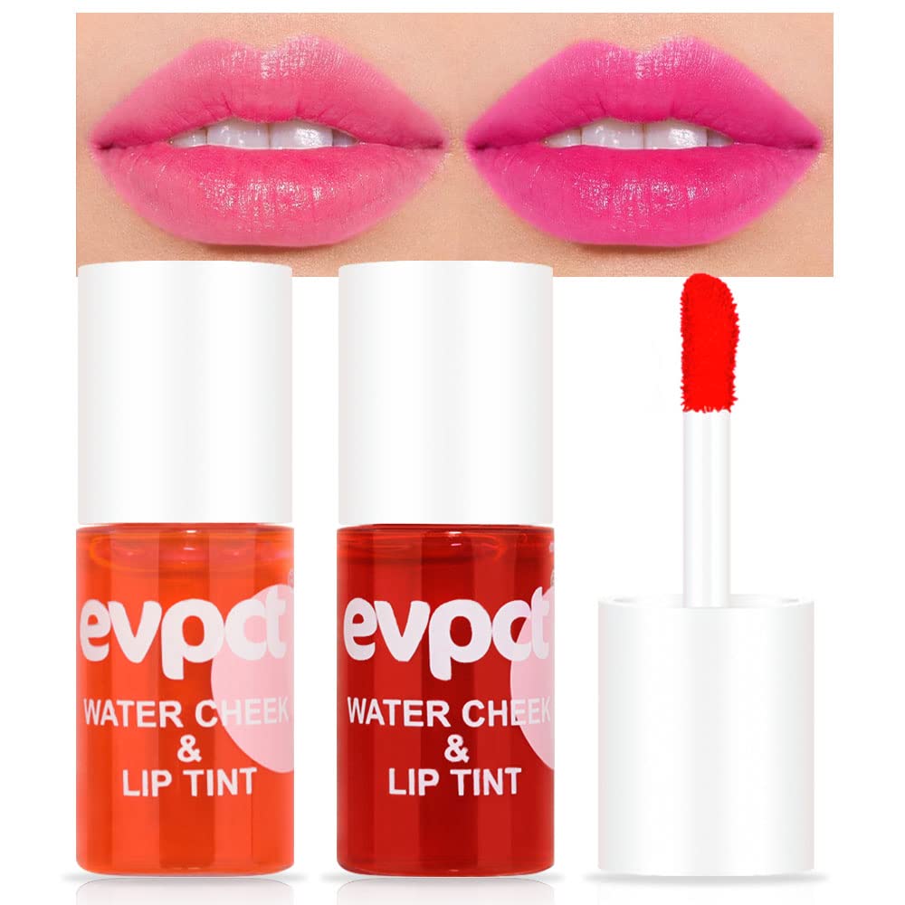 evpct Lip Tains Peel off, Peel off Lip Liner Tattoo Lip Stain Tint Gloss Marker Makeup, Long Lasting Waterproof 24 Hours Matte Finish Transfer-proof Pigmented Color Stay Lipsticks, 125 Nude Pink