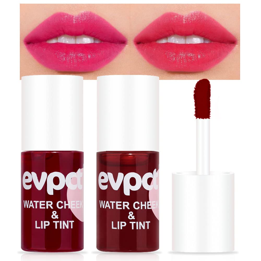 evpct Lip Tains Peel off, Peel off Lip Liner Tattoo Lip Stain Tint Gloss Marker Makeup, Long Lasting Waterproof 24 Hours Matte Finish Transfer-proof Pigmented Color Stay Lipsticks, 125 Nude Pink