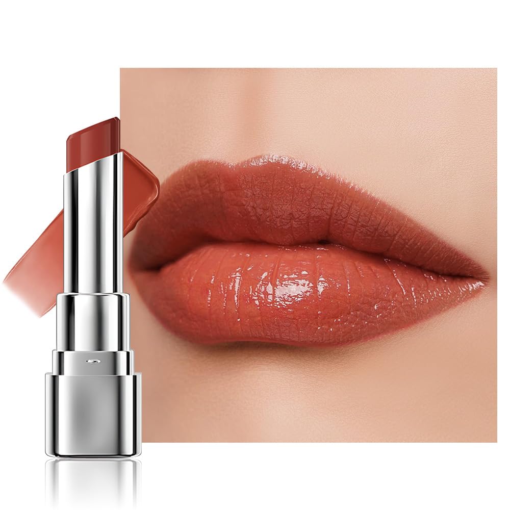 Tinted Lip Balm Moisturizing Lipstick – Soft Pale Pink Sheer Hydrating Lip Color for Dry Lips – Nourishing Lip Balm for All Women with a Subtle Natural Scent (S01 Spring)