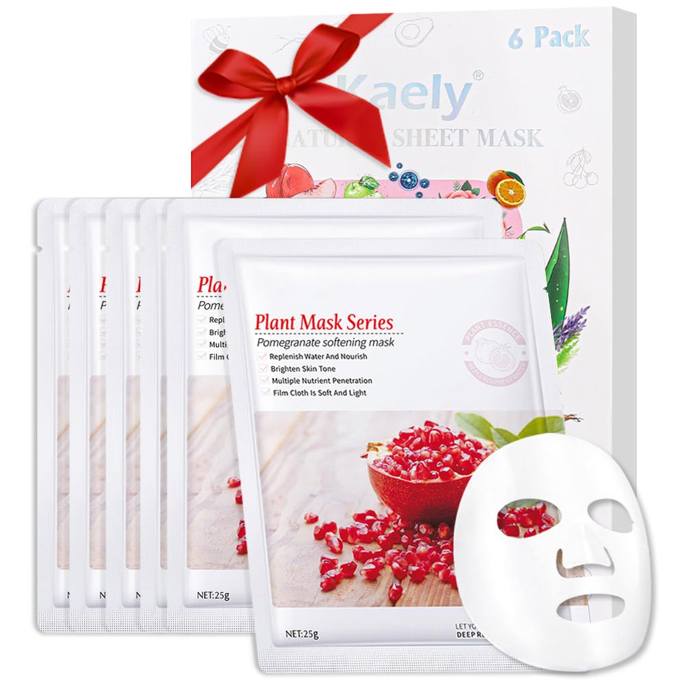 Kaely 10 Pack Variety Sheet Masks,Spa Party Face Masks for Kids Skin Care,Facial Mask Skincare Set Korean,Moisturize,Brighten,Nourish for All Skin Types,Birthday Gifts for Women Men Girls,Set01