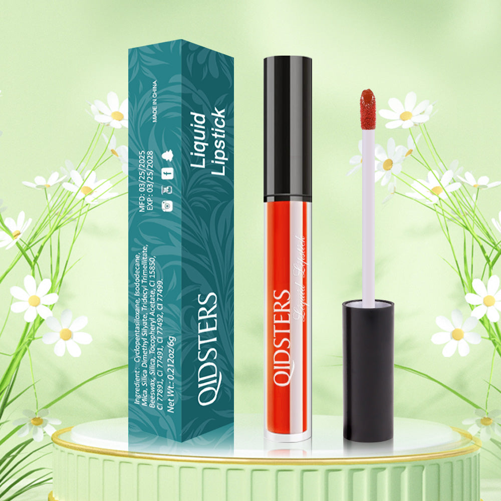 Lipstick Matte Liquid Lipstick Lipgloss Set for Women, Highly Pigmented Color