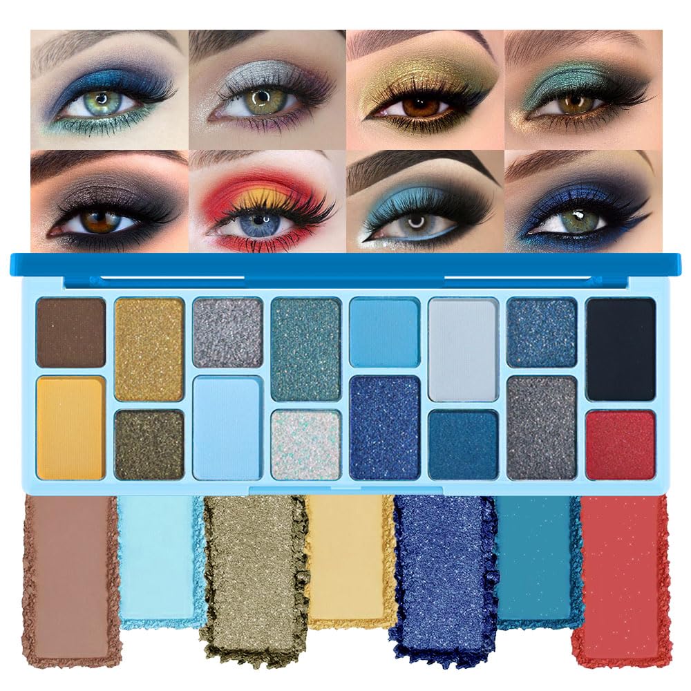 6 Colors Mini Naked Eyeshadow Makeup Palette, Neutral Nude Eye Shadow, Pink&Purple& Brown Matte Make Up Pallet with Mirror Highly Pigmented Long Lasting Waterproof Travel Size Gift Kit (Pink)