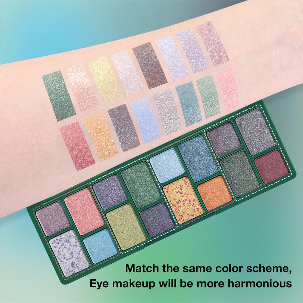 6 Colors Mini Naked Eyeshadow Makeup Palette, Neutral Nude Eye Shadow, Pink&Purple& Brown Matte Make Up Pallet with Mirror Highly Pigmented Long Lasting Waterproof Travel Size Gift Kit (Pink)