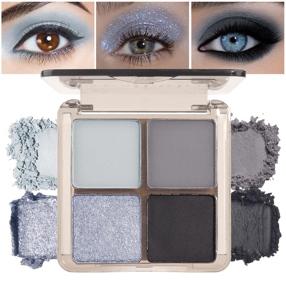6 Colors Mini Naked Eyeshadow Makeup Palette, Neutral Nude Eye Shadow, Pink&Purple& Brown Matte Make Up Pallet with Mirror Highly Pigmented Long Lasting Waterproof Travel Size Gift Kit (Pink)
