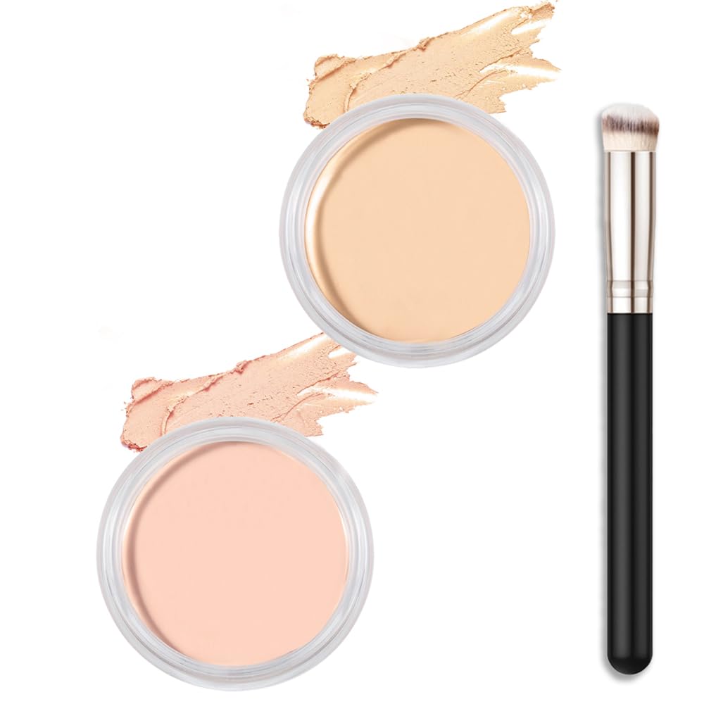 化粧下地 Kelly Kaely 2Pcs under Eye Brightener,Conceal Brighten Dark Circles