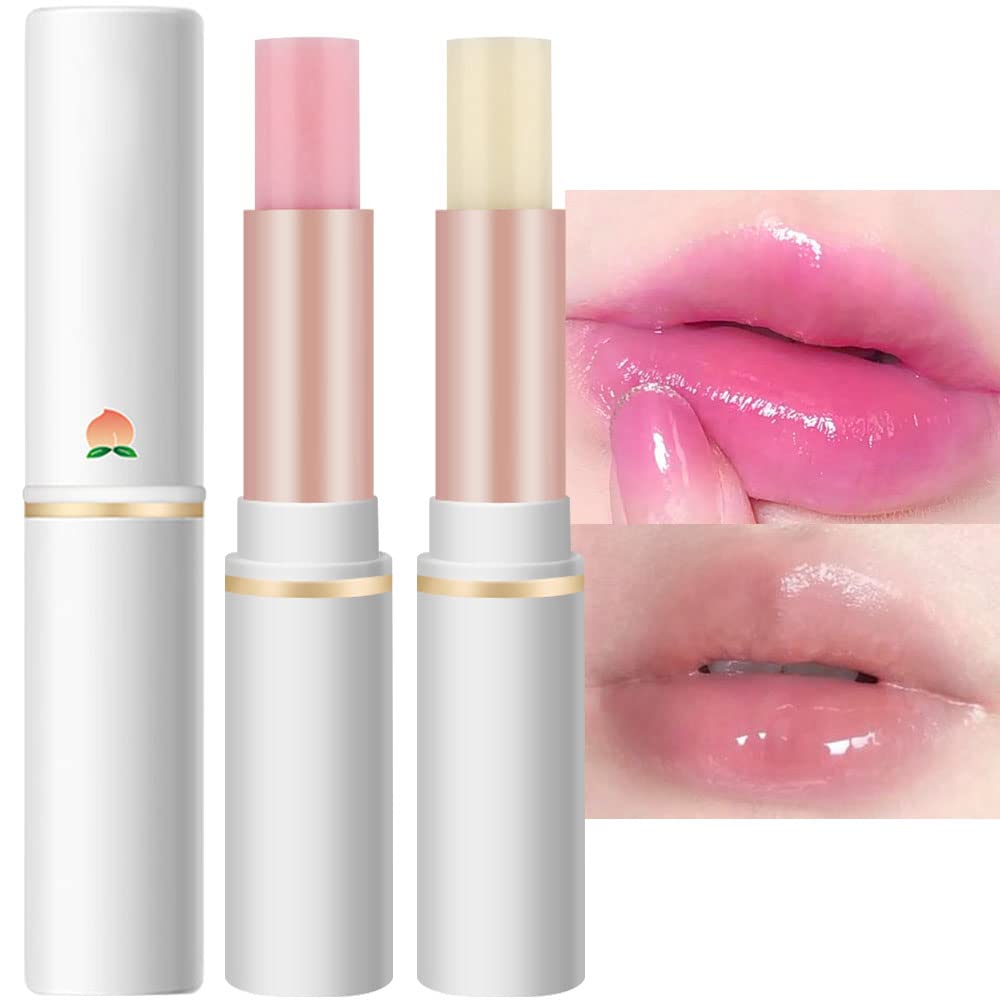 BINGBRUSH Color Changing Lipstick,Moisturizer Long Lasting Lip Care Lip Balm Magic Lip Gloss Lip Tint Stain Glossly Makeup Lipstick Set for Women