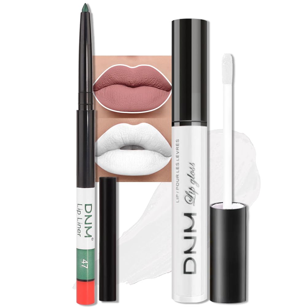 evpct DNM 3Pcs Dark Ruby Fire Red Matte Liquid Lipstick Lip Stain Lipgloss sets for Women 24 Hour Red Matte Lipstick Long Lasting Smudge Proof