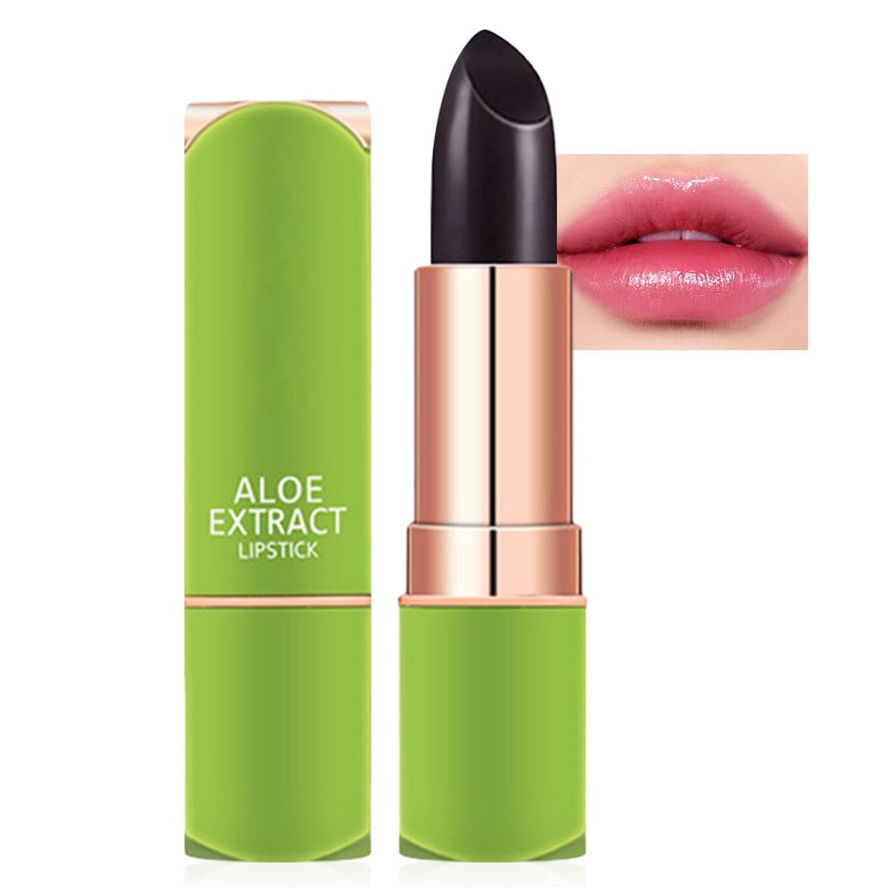BINGBRUSH Color Changing Lipstick Lip Balm,Korean Magic Lipstick Color Change Changing Lip Tint Tinted Stain Gloss Balm Long Lasting Waterproof Moisturizer (213#)