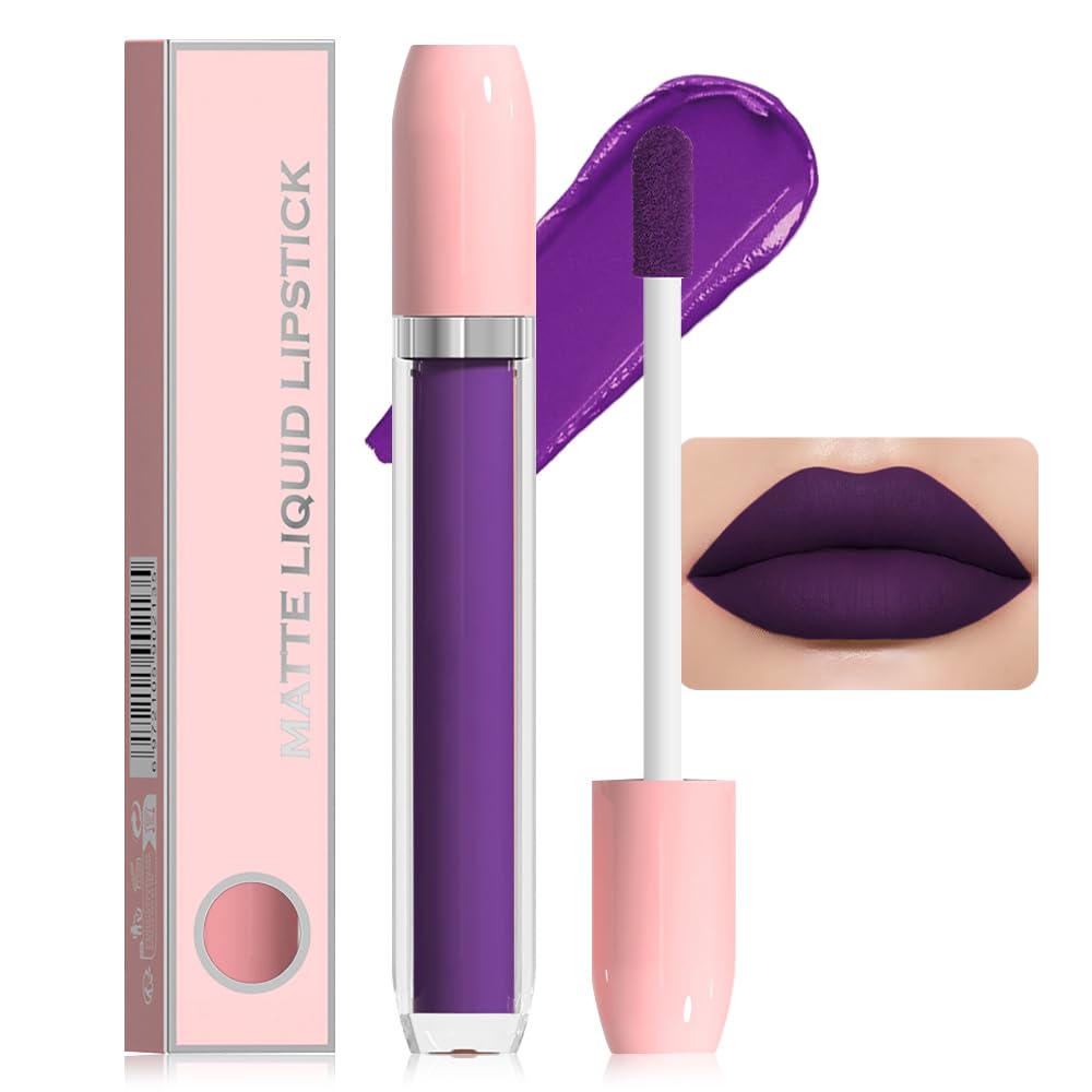 Super Stay Matte Longwear No-Budge Liquid Lipstick Makeup,Highly Pigmented Color and Instant Shine, Cheeky, Soft Matte Lip Cream Lightweight Lipgloss