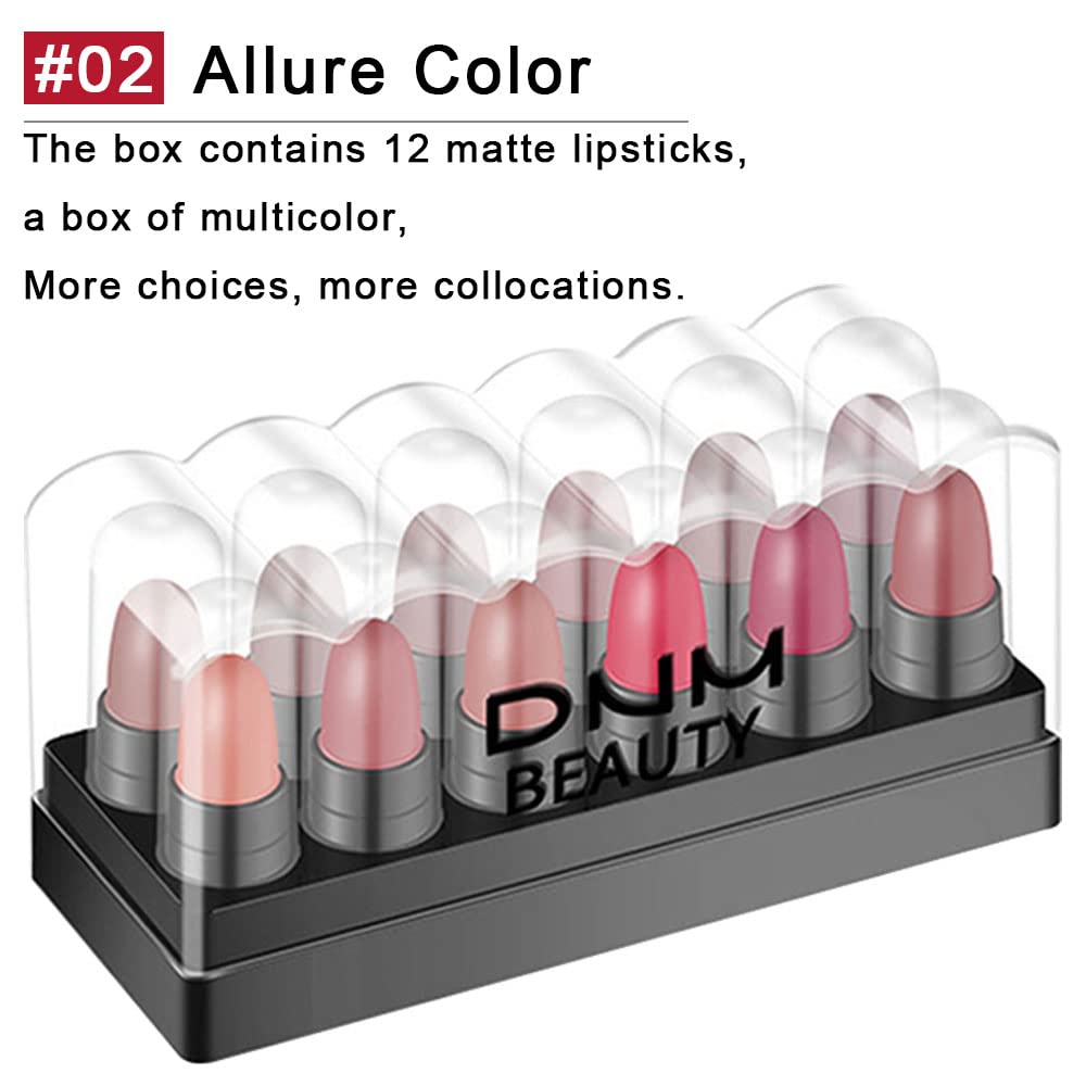 12Pcs Capsule Pills Lipstick Mini Lip Stick Packs Matte Lipstick Set for Women,Dark Sexy Red Brown Nude Mini Matte Lipstick Makeup Lip Liner Color Set labiales mate 24 horas originales lapiz labial