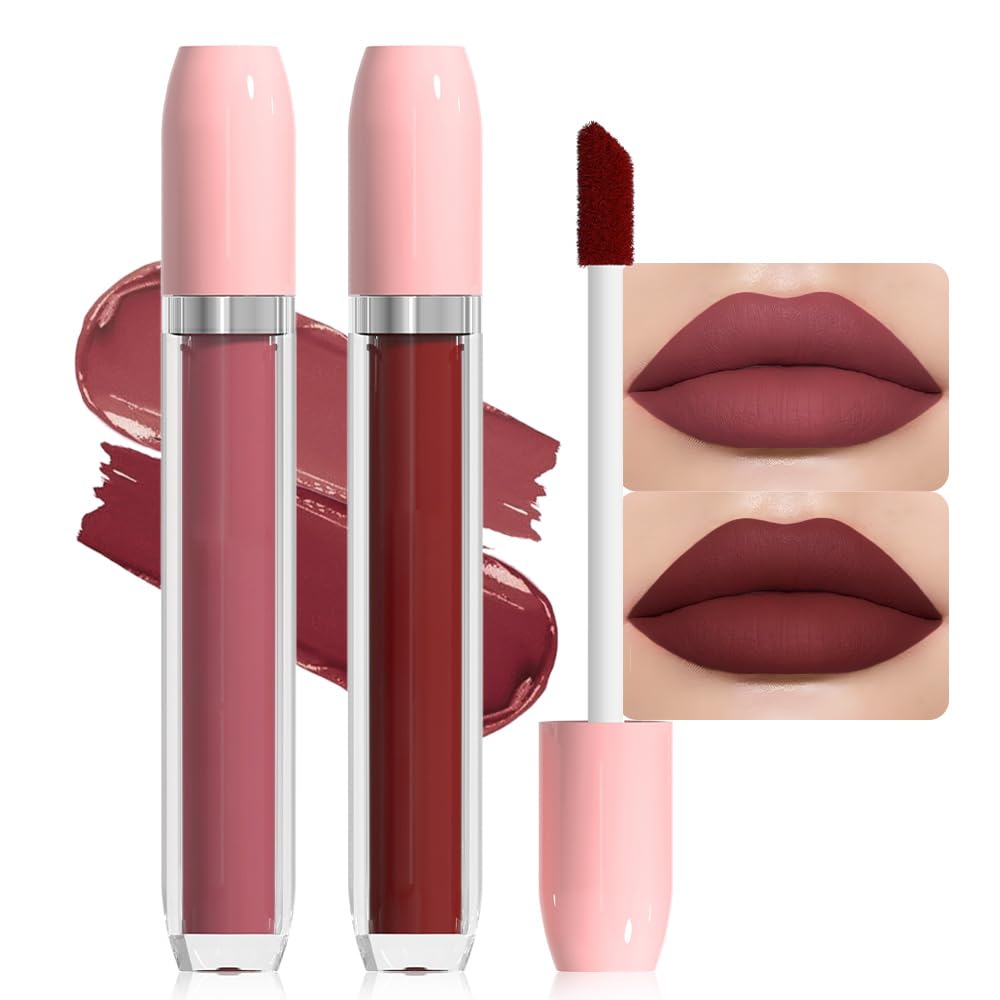 Super Stay Matte Longwear No-Budge Liquid Lipstick Makeup,Highly Pigmented Color and Instant Shine, Cheeky, Soft Matte Lip Cream Lightweight Lipgloss