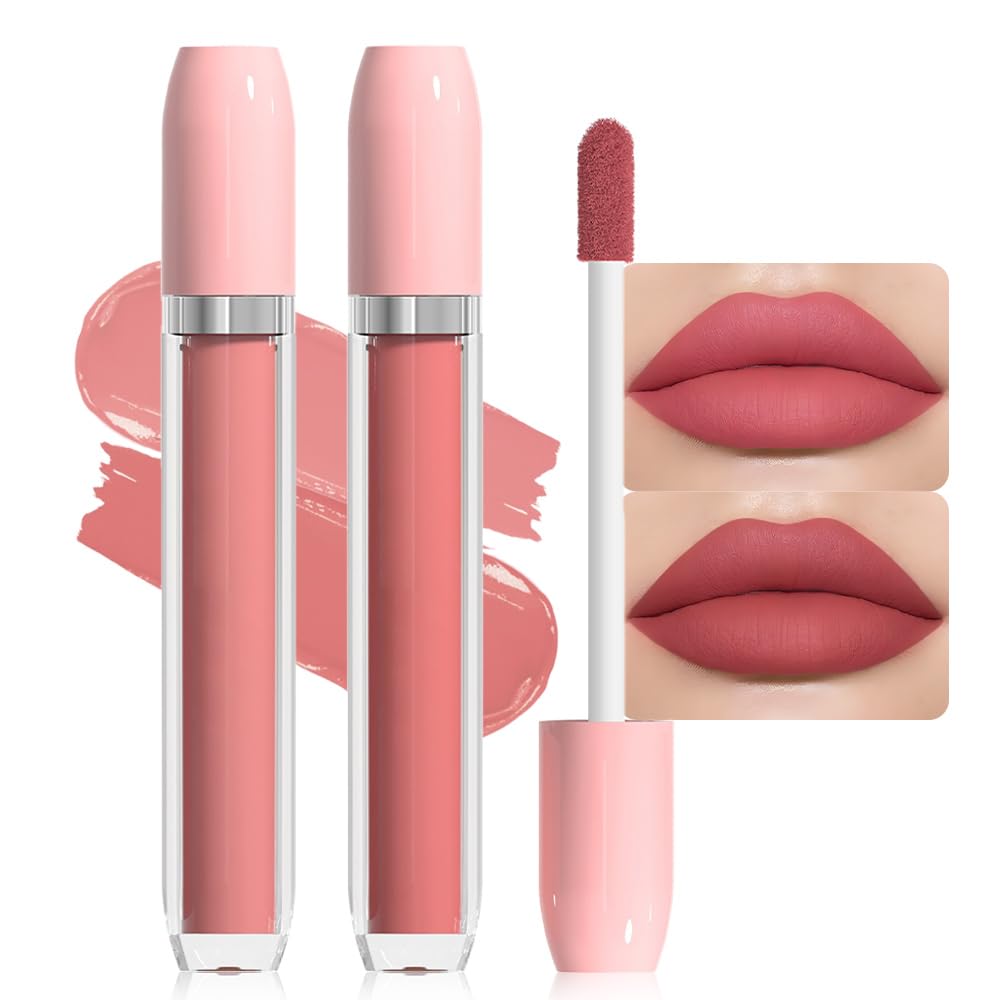 Super Stay Matte Longwear No-Budge Liquid Lipstick Makeup,Highly Pigmented Color and Instant Shine, Cheeky, Soft Matte Lip Cream Lightweight Lipgloss