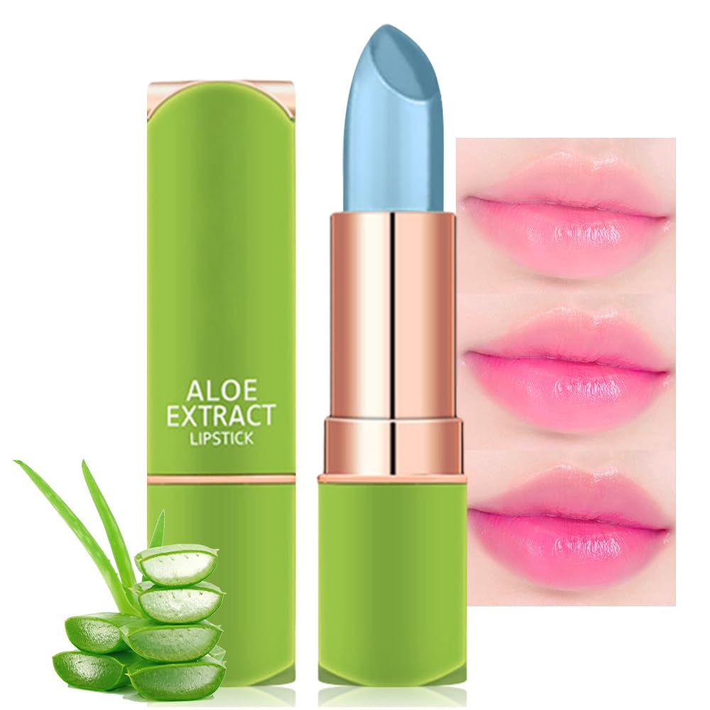 BINGBRUSH Color Changing Lipstick Lip Balm,Korean Magic Lipstick Color Change Changing Lip Tint Tinted Stain Gloss Balm Long Lasting Waterproof Moisturizer (213#)