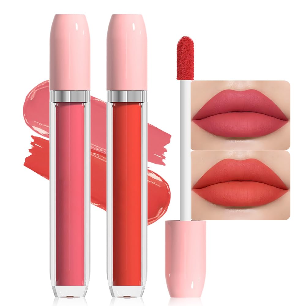 Super Stay Matte Longwear No-Budge Liquid Lipstick Makeup,Highly Pigmented Color and Instant Shine, Cheeky, Soft Matte Lip Cream Lightweight Lipgloss