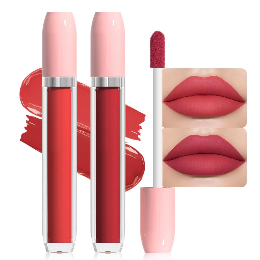 Super Stay Matte Longwear No-Budge Liquid Lipstick Makeup,Highly Pigmented Color and Instant Shine, Cheeky, Soft Matte Lip Cream Lightweight Lipgloss