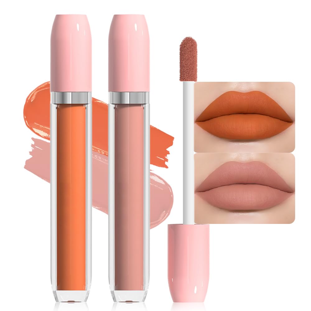 Super Stay Matte Longwear No-Budge Liquid Lipstick Makeup,Highly Pigmented Color and Instant Shine, Cheeky, Soft Matte Lip Cream Lightweight Lipgloss