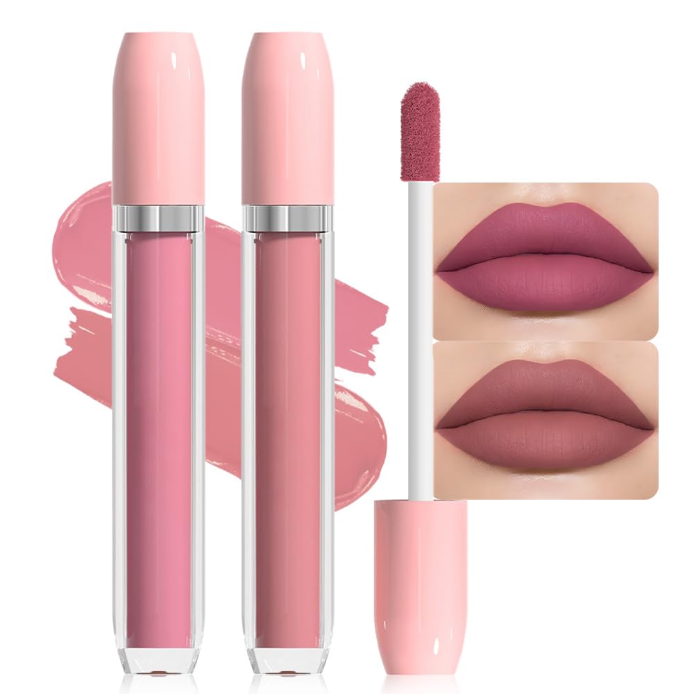 Super Stay Matte Longwear No-Budge Liquid Lipstick Makeup,Highly Pigmented Color and Instant Shine, Cheeky, Soft Matte Lip Cream Lightweight Lipgloss