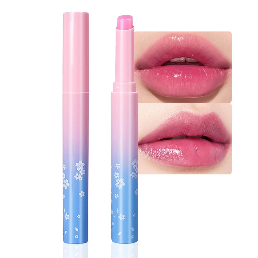 BINGBRUSH Color Changing Lipstick,Moisturizer Long Lasting Lip Care Lip Balm Magic Lip Gloss Lip Tint Stain Glossly Makeup Lipstick Set for Women