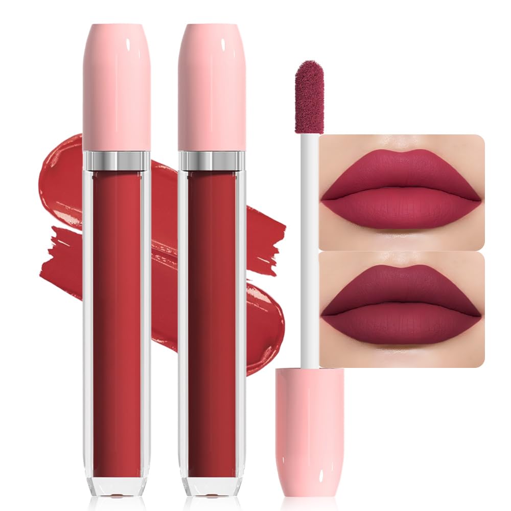 Super Stay Matte Longwear No-Budge Liquid Lipstick Makeup,Highly Pigmented Color and Instant Shine, Cheeky, Soft Matte Lip Cream Lightweight Lipgloss
