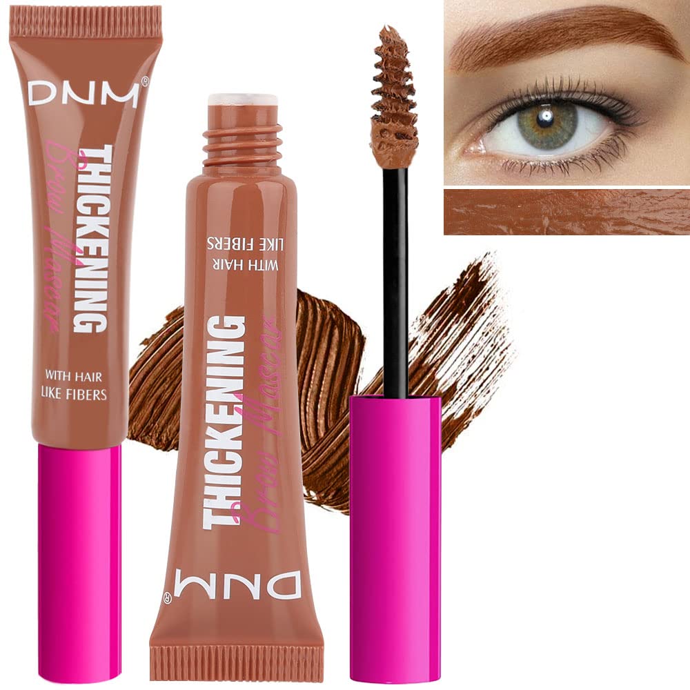 Tinted Thickening Brow Mascara,Brow Fast Sculpt,Waterproof, Transfer-proof, Brush to Fill in Eyebrows and Cover Gray Hairs - Cruelty Free - Light Medium Brown (1pc 05 Cool Ash Brown)