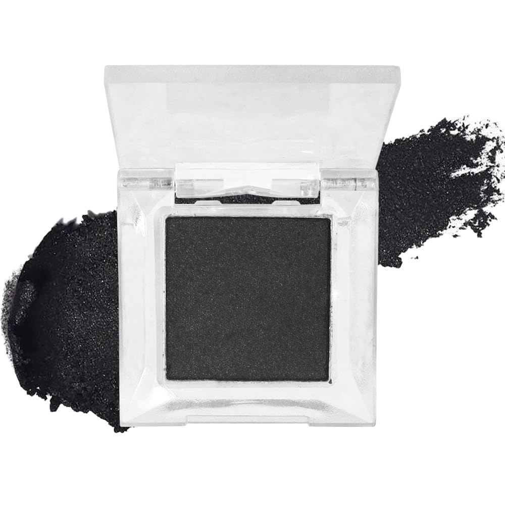 Single Gold Brown Glitter Shimmer Eyeshadow,Bright High Pigment Intense Monochrome Eye Shadow,Buildable Sparkly Eye Glitter Shimmer Finish,24 Hour Eye Makeup Longwear Waterproof,Blendable