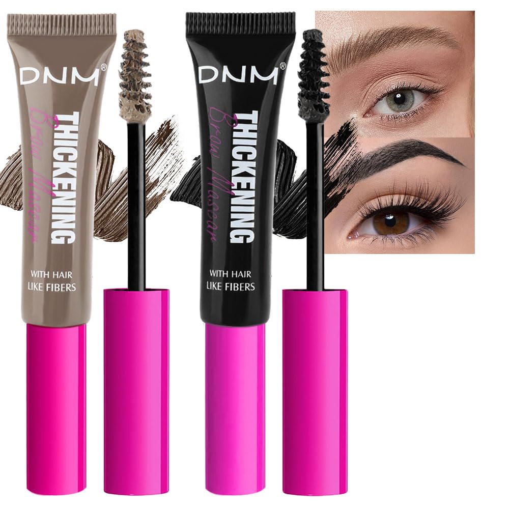 Tinted Thickening Brow Mascara,Brow Fast Sculpt,Waterproof, Transfer-proof, Brush to Fill in Eyebrows and Cover Gray Hairs - Cruelty Free - Light Medium Brown (1pc 05 Cool Ash Brown)