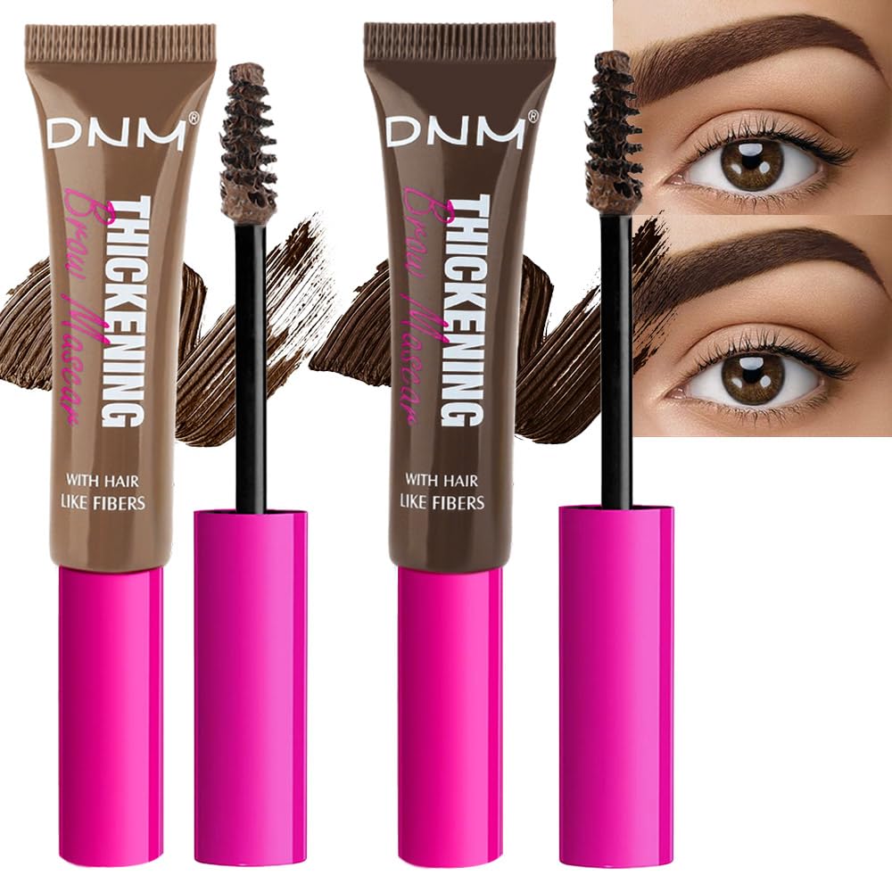 Tinted Thickening Brow Mascara,Brow Fast Sculpt,Waterproof, Transfer-proof, Brush to Fill in Eyebrows and Cover Gray Hairs - Cruelty Free - Light Medium Brown (1pc 05 Cool Ash Brown)