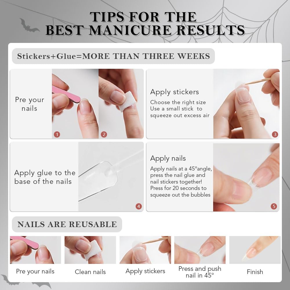 evpct Nude Cat Eye Short Press on Nails Square, Short Square Stick on Nails for Women Gift, Pearl White Metallic Glitter Glossy Reusable Spring Summer Soft Gel Press on Acrylic Fake Nail with Designs