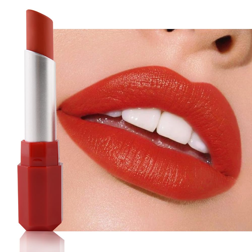 Sky Blue Matte Lipstick - Pigmented Lip Crayon & Face Paint Stick for Women Everyday Halloween Birthday Party Wear, Younger-Looking Lip Makeup, Labial para fiesta de disfraces 16