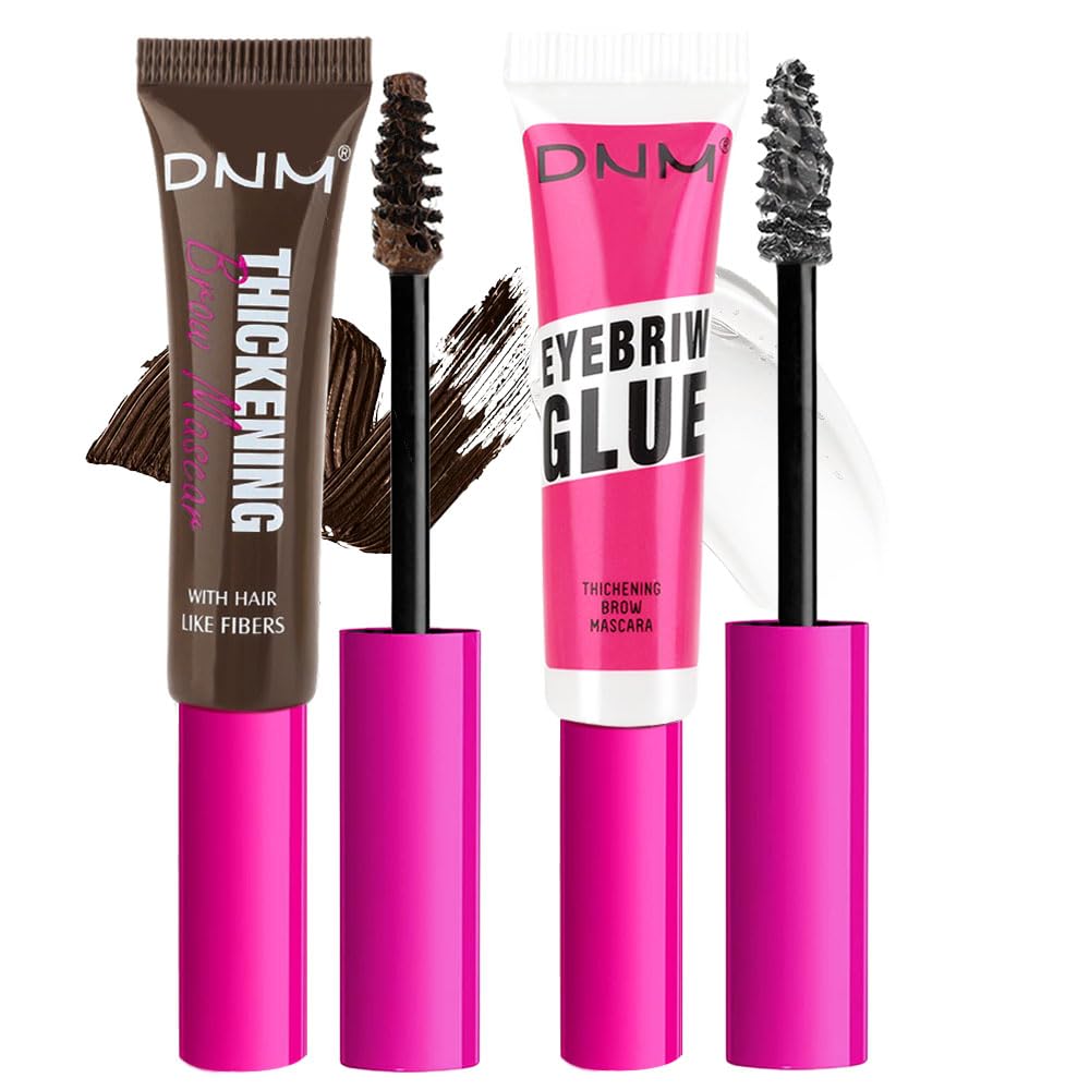 Tinted Thickening Brow Mascara,Brow Fast Sculpt,Waterproof, Transfer-proof, Brush to Fill in Eyebrows and Cover Gray Hairs - Cruelty Free - Light Medium Brown (1pc 05 Cool Ash Brown)