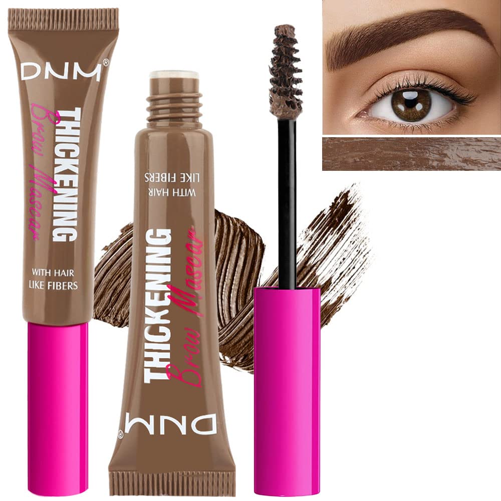 Tinted Thickening Brow Mascara,Brow Fast Sculpt,Waterproof, Transfer-proof, Brush to Fill in Eyebrows and Cover Gray Hairs - Cruelty Free - Light Medium Brown (1pc 05 Cool Ash Brown)
