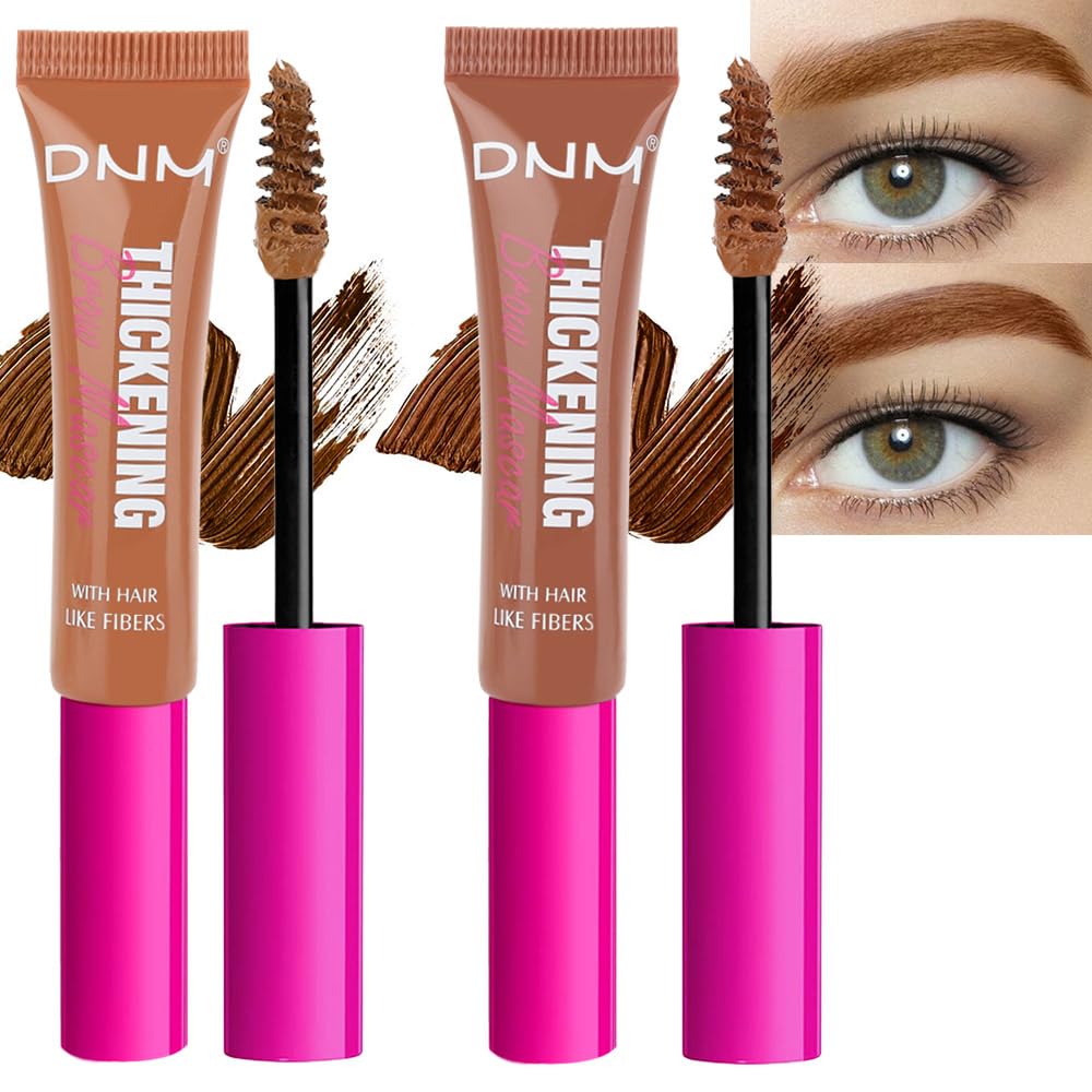 Tinted Thickening Brow Mascara,Brow Fast Sculpt,Waterproof, Transfer-proof, Brush to Fill in Eyebrows and Cover Gray Hairs - Cruelty Free - Light Medium Brown (1pc 05 Cool Ash Brown)